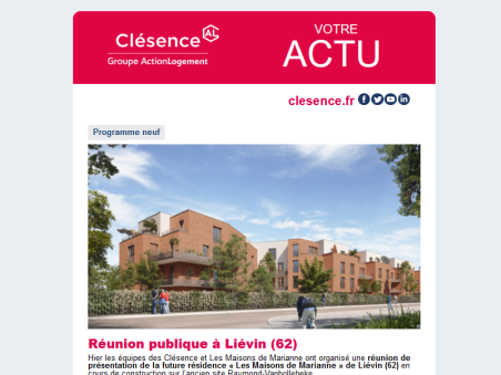 SUPERBE T2 AVEC TERRASSE DERNIER ETAGE
