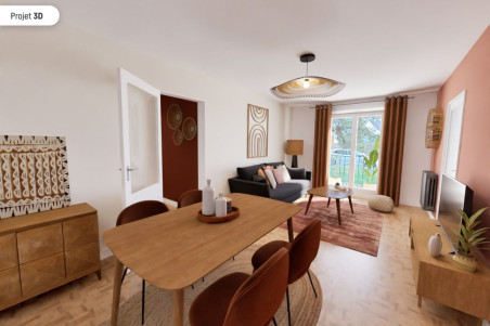 Appartement 3 pièces - 63m²