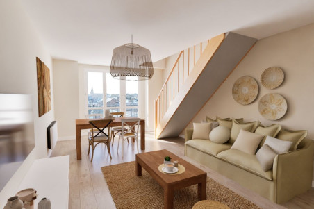 Appartement CV dernier étage avec ascenseur